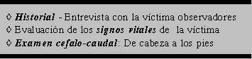 Tabla 2-7: Componentes del Examen Secundario